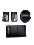 Ravpower/new Mowa Chargers With 2X CANONLP-E6 Battery Pack RP-BC003. Fixed Price $39.99.