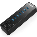 Anker 10 60W Data Hub With 7 Usb 3.0 Ports And Poweriq Charging New. Fixed Price $55.00.