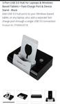 Startech.com 3-PORT Usb 3.0 Hub (ST4300U3C1B) New Open Box. Fixed Price $45.00.