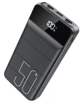 Loopeak Power Bank 22.5W Fast Charging Portable 50000MAH, Black. Fixed Price $58.90.