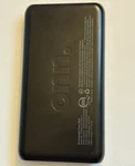 Onn 10000MAH Slim Power Bank Battery Charger 2-PORT Black. Fixed Price $7.00.