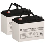 Sigmastek SP12-35 Battery Set Of Compatible W/ Optiway Technology 2000 Mini U1. Fixed Price $150.99.