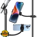Mlejiakj Mic Stand Phone Holder Universal Clip Mount. Fixed Price $20.00.