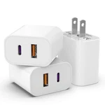 3 Pack Fast Charging Usb Wall Charger Dual Port Compatible With Iphone Android. Fixed Price $13.09.