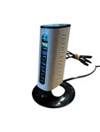 Sharper Image Usb Charging Tower 6-PORT Desktop Hub Model TS1784 35.5W. Fixed Price $14.39.