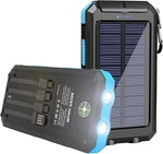 Yelomin Solar Charger, 20000MAH Portable Type-c Power Bank With 4 Cables,. Fixed Price $43.69.