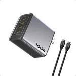 Pisen 160W Usb Charger PD3.1 Gan 4-PORT Foldable Charging. Fixed Price $83.66.