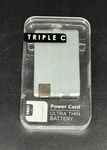Triple Power Card Ultra Thin Battery Charger Universal Brand New. Fixed Price $20.00.