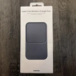 Samsung Galaxy 15W Super Fast Wireless Charger Duo Pad Stand Gray EP-P5400. Fixed Price $50.00.
