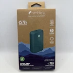 Nimble Champ 10,000MAH 18W Pd Fast Portable Charger Power Bank - Turquoise. Fixed Price $15.00.