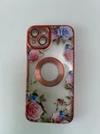 Women Flower Slim Plating Case For Iphone 14 Max 13 12 15 Lens Protect Cover. Fixed Price $14.00.