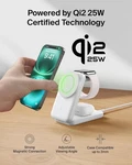 Belkin 3-IN-1 Charging Stand QI2 25W Foldable. Fixed Price $85.80.