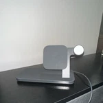 Logitech Powered 3-IN-1 Qi Wireless Charging Dock Model #950-000026. Fixed Price $60.00.