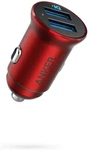 Anker Mini 24W Metal Car Charger Adapter 4.8A Led Dual Usb Charging For Iphone X. Fixed Price $9.99.