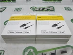 Startech Usb Cable 6IN 15CM Black Lightning Connector New Lot Of. Fixed Price $41.99.