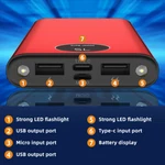 9000000MAH Portable Power Bank Usb Lcd External Battery Charger For Cell Phone. Fixed Price $14.56.