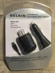 Belkin Charging Kit For Creative Zen Players / Brand New & Sealed. Fixed Price $7.50.