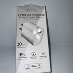 Iessentials 3.4-AMP Dual Port Wall Charger With And Usb-c. Fixed Price $11.87.