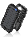 Solar Charger Power Bank 42800MAH Portable Qc 3.0 Fast Black Mregb Pack. Fixed Price $51.99.