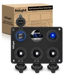 Nilight Dual Cigarette Lighter Socket With Wire 12V Panel. Fixed Price $47.68.
