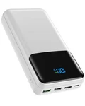 Portable Charger Power Bank 50000MAH, Usb-c Pd 30W Fast Charging, High White. Fixed Price $53.90.