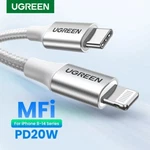 Ugreen Mfi-certified 20W Pd Usb To Lightning Fast Charge Cable Iphone 14 Ipad. Fixed Price $15.99.