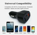 Car Charger 2 Usb +type 75% Faster For Android & Iphone Laptop. Fixed Price $14.89.