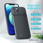 For Iphone 17 16 15 14 13 12 11 Battery Charger Case Power Bank Charging Cover. Fixed Price $23.31.