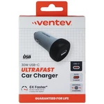 Ventev (30W) Single Port Ultra Fast Usb-c Universal Car Charger Gray/black. Fixed Price $8.79.