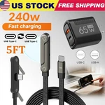 240W 2-IN-1 Usb Fast Cable Rotatable Stand Holder Playing While Charging. Fixed Price $30.98.