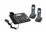 Clarity E814CC3 Phone Combo W/answering Machine & 2 Expandable Handsets. Fixed Price $225.99.