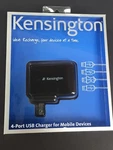 Kensington 4-PORT Usc Charger For Mobile Devices, 5 Volt, 2 Amps Per. Fixed Price $37.95.