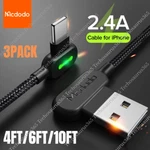 Pack Mcdodo 90 Degree Elbow Usb Cable Charger Cord For Iphone 11 12 13 14 Pro. Fixed Price $24.81.