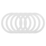 Uxcell 6 Pcs Magnetic Adapter Ring, Universal Wireless Charger White. Fixed Price $13.62.