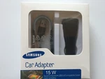 Samsung 15W Usb Auto Quick Charger + Micro 3.0 Cable Black New. Fixed Price $5.85.