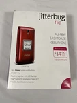 Jitterbug 4043S5RRY Flip Easy-to-use 4G Prepaid Cell Phone Red. Fixed Price $26.00.