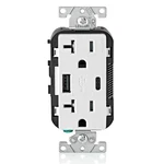 Leviton & Type-c Usb In-wall Charger With Amp, White. Fixed Price $59.34.