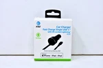 At&t Car Charger Fast Mfi-certified 40W Usb-c Port W/3FT Corded Lightning. Fixed Price $14.36.