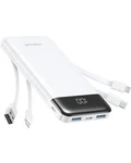 10000MAH Charmast Portable Charger With Built In Cables Power Bank Cords ... Fixed Price $34.34.