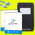 Long Life 3700MAH Battery Rapid Charger Cable Fits Samsung Galaxy Top J337V. Fixed Price $61.65.