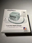 Incipio 35W Dual Port Wall Charger With Retractable Usb-c Cable (pd). Fixed Price $19.99.
