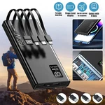50000MAH Power Bank 66W Fast Charging Built-in 4 Cables Digital Portable Charge. Fixed Price $40.36.
