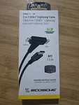 New Scosche Strikeline Hh 2IN1 Usb-c And Apple Charging Cable 4FT. Fixed Price $18.00.