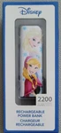 Disney Frozen Elsa Anna 2200MAH Rechargable Power Bank Phone Tablet Battery Pack. Fixed Price $12.49.