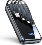 Portable CHARGER,50000MAH Power Bank Built-in Cable, 22.5W Pd Usb & Out Fas. Fixed Price $44.03.