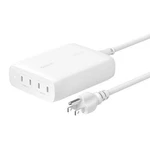 Boostcharge Pro 200W 4-PORT Usb-c Gan Charger, 1.5M Cord, White. Fixed Price $129.99.