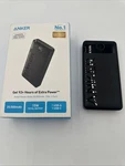 Anker Power Bank 20,000 Mah, 15W, Port, Black, A1367. Fixed Price $34.99.