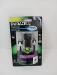 Duracell Car Charger- 6 Ft Charging CABLE-3.1 Amp Dual Usb Ports New Android. Fixed Price $9.58.
