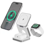 Just Wireless 3-IN-1 Magnetic Collapsible Charger White: Usb-c,. Fixed Price $20.39.