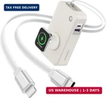 Rorry Portable Charger, 10,000MAH 30W Fast Charging Power Bank With Built-in Ret. Fixed Price $26.31.